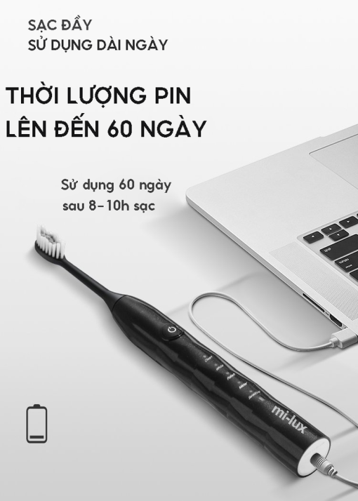 Bàn chải điện đánh răng Xiaomi Mi-Lux Oral B2 - 9