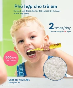 Bàn chải điện trẻ em sóng siêu âm Xiaomi Mi-lux Oral-B1 - 28 Bàn chải điện trẻ em sóng siêu âm Xiaomi Mi-lux Oral-B1 - 27