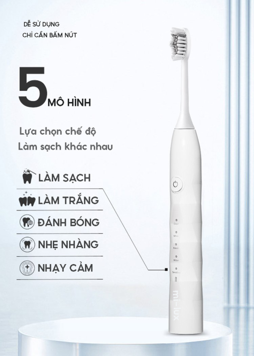 Bàn chải điện đánh răng Xiaomi Mi-Lux Oral B2 - 11