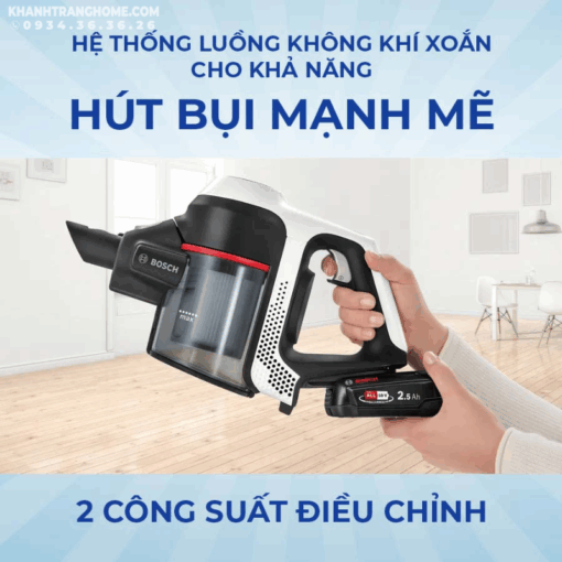 Máy hút bụi không dây Bosch BCS61113 Serie 6 Unlimited - 13