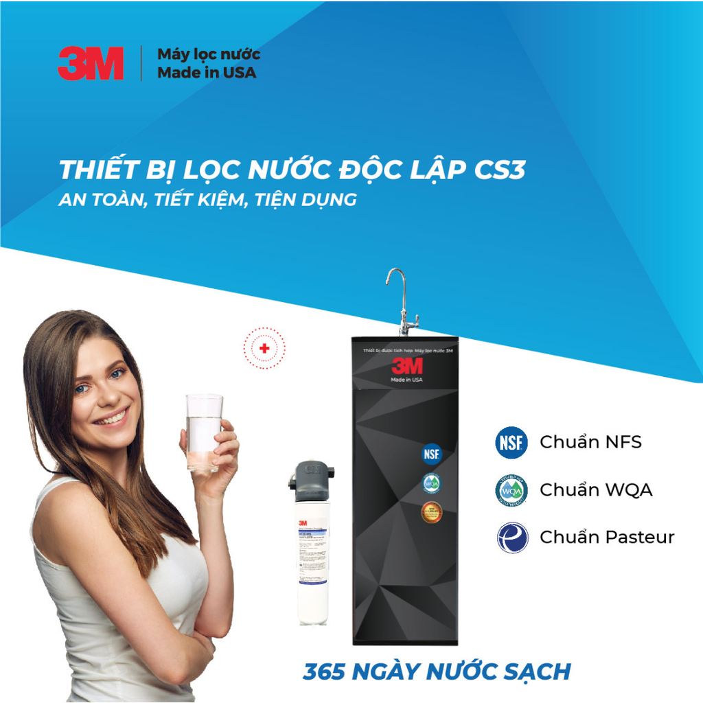 Thiết bị lọc nước độc lập 3M CS3-1V