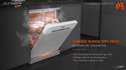 MÁY RỬA BÁT JUNGER LEOPARD DWJ-140 - 17