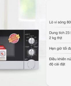 Lò vi sóng Sharp R-G302VN-S - 34 Lò vi sóng Sharp R-G302VN-S - 33