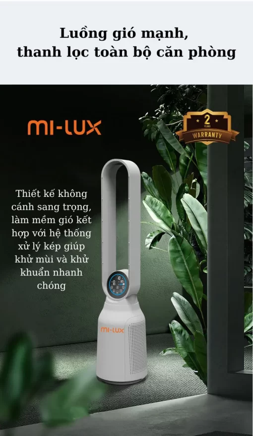 Quạt không cánh Xiaomi Mi-lux A4 Pro - 5