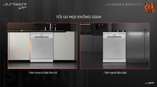 MÁY RỬA BÁT JUNGER LEOPARD DWJ-140 - 23