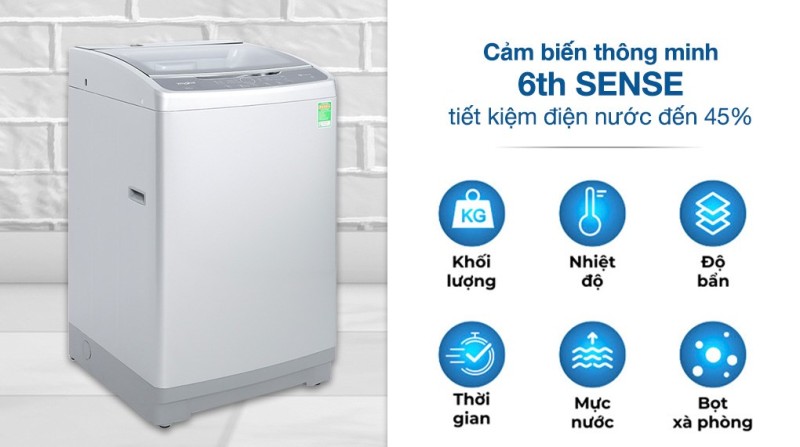 Máy Giặt Lồng Đứng Whirlpool VWVC10502FS