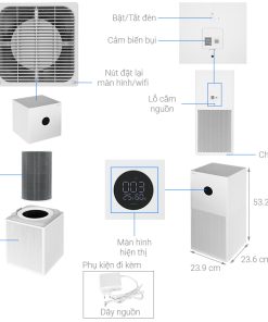 Máy Lọc Không Khí Xiaomi Mi Air Purifier 4 Lite - 22 Máy Lọc Không Khí Xiaomi Mi Air Purifier 4 Lite - 21