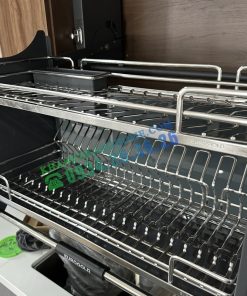 Giá bát đĩa nâng hạ inox 304 nan Oval EPV9080Pro - 32 Giá bát đĩa nâng hạ inox 304 nan Oval EPV9080Pro - 31