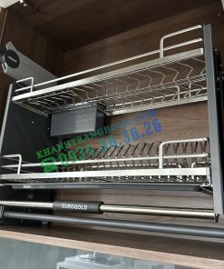 Giá bát đĩa nâng hạ inox 304 nan Oval EPV9080Pro - 34 Giá bát đĩa nâng hạ inox 304 nan Oval EPV9080Pro - 33