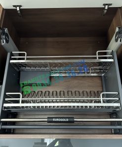 Giá bát đĩa nâng hạ inox 304 nan Oval EPV9080Pro - 36 Giá bát đĩa nâng hạ inox 304 nan Oval EPV9080Pro - 35