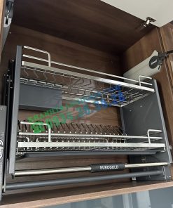 Giá bát đĩa nâng hạ inox 304 nan Oval EPV9080Pro - 38 Giá bát đĩa nâng hạ inox 304 nan Oval EPV9080Pro - 37