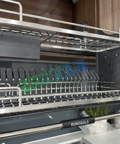 Giá bát đĩa nâng hạ inox 304 nan Oval EPV9080Pro - 46 Giá bát đĩa nâng hạ inox 304 nan Oval EPV9080Pro - 45