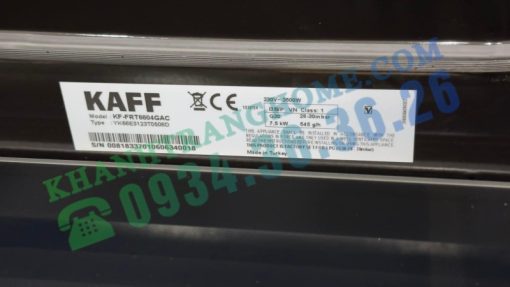 Bếp Gas Liền Lò KAFF KF-FRT6604GAC - 37