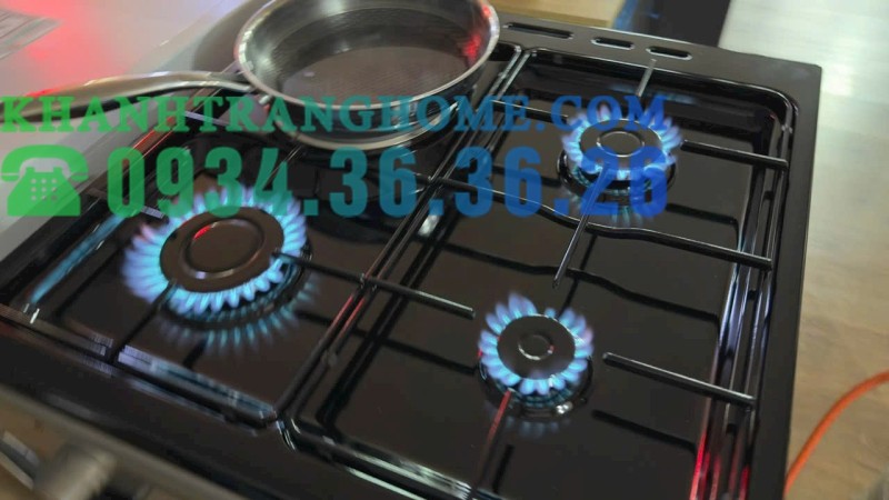 Bếp Gas Liền Lò KAFF KF-FRT6604GAC - 240