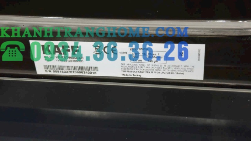 Bếp Gas Liền Lò KAFF KF-FRT6604GAC - 262