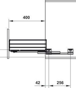 Bộ Rổ Xoong Nồi Cappella 600mm Hafele 549.08.023 - 5