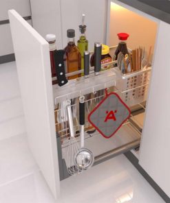 Giá Dao Thớt Chai Lọ 400mm Hafele 549.20.415