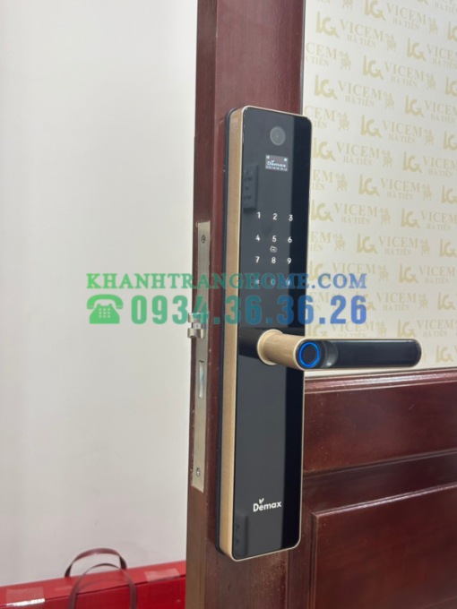 Khóa cửa vân tay DEMAX SL-C626 CG tiêu chuẩn Đức - 25