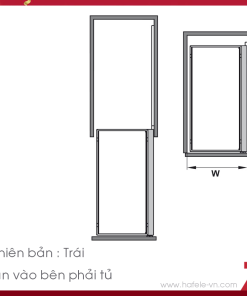 Bộ Rổ Kéo Comfort II 400mm Trái Hafele 545.53.765 - 6 Bộ Rổ Kéo Comfort II 400mm Trái Hafele 545.53.765 - 5