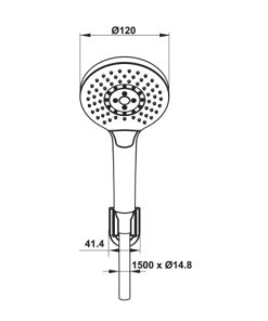 Bộ Sen Tay AirSense 120R Hafele 485.60.052 - 5