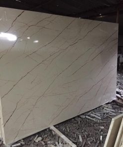 Đá nhân tạo thạch anh Trắng Vân Vàng - 8 Đá nhân tạo thạch anh Trắng Vân Vàng - 7