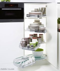 Bộ Rổ Góc Lemans II Xoay Trái Hafele 541.32.673