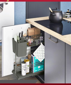 Bộ Rổ Kéo Cooking Agent Cửa Bản Lề 400mm Hafele 545.13.971