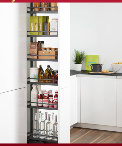 Tủ Đồ Khô 400mm Dispensa 90º Hafele 546.54.543