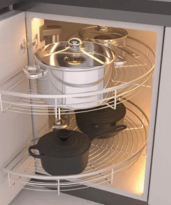 Bộ Rổ Góc Mezzo Xoay 180° Hafele 548.37.001 - 7