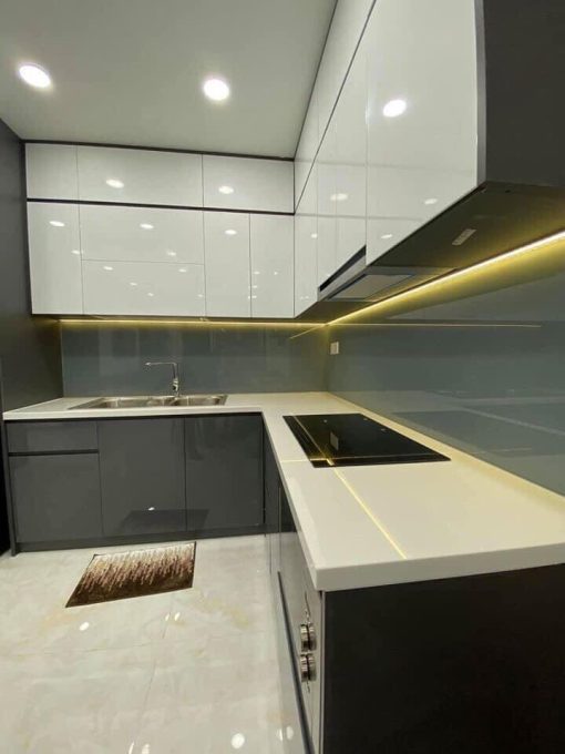 Tủ bếp dưới Inox cánh Acrylic giá 8.000.000 - 17