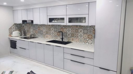Tủ bếp dưới Inox cánh Acrylic giá 8.000.000 - 11