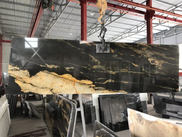 Đá Granite Hoa cương Titanium Gold - 5