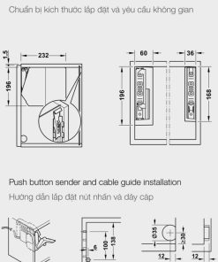 TAY NÂNG ĐIỆN HAFELE 372.29.700 FREE FLAP 1.7 NẮP TRẮNG - 8 TAY NÂNG ĐIỆN HAFELE 372.29.700 FREE FLAP 1.7 NẮP TRẮNG - 7