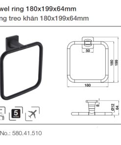 Vòng Treo Khăn Hafele 580.41.510 - 5