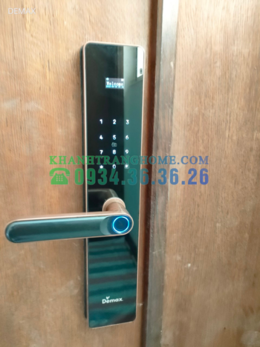 Khoá cửa vân tay DEMAX SL-C622 AC tiêu chuẩn Đức - 9