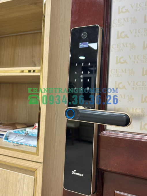 Khóa cửa vân tay DEMAX SL-C626 CG tiêu chuẩn Đức - 17