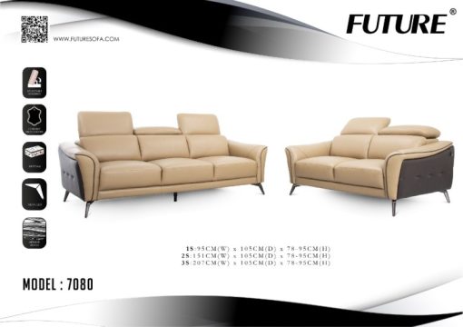 SOFA DA BÒ FUTURE MODEL 7079 (2+3)