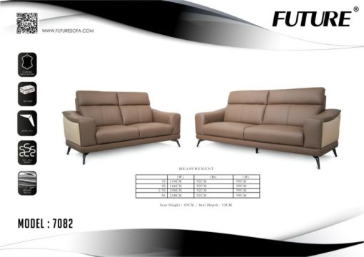 SOFA DA BÒ FUTURE MODEL 7082 (2+3)