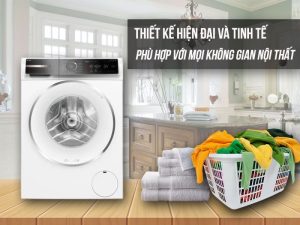 Máy giặt Bosch WGB256A90 Series 8 i-DOS Chống nhăn 10kg