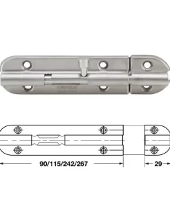 Chốt Cửa 152mm Hafele 489.71.310 - 5