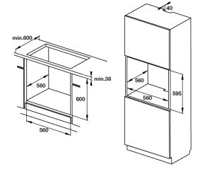 Lò nướng Hafele HC-O621KB 535.62.571 - 7