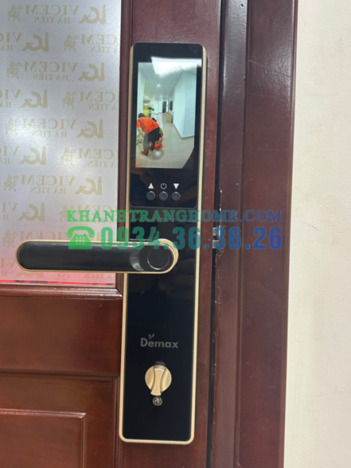 Khóa cửa vân tay DEMAX SL-C626 CG tiêu chuẩn Đức - 19