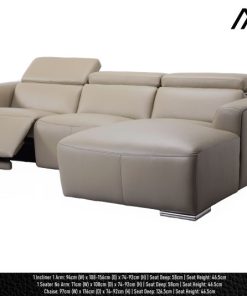 SOFA DA BÒ MONTE MODEL 8003 (4L) - 14 SOFA DA BÒ MONTE MODEL 8003 (1+2+3)