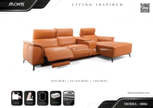 SOFA DA BÒ MONTE MODEL 8004 CORNER - 1