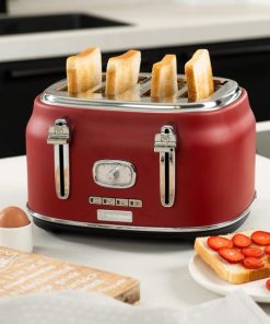 Máy nướng bánh mì 4 lát RETRO Westinghouse WKTTB809RD - 14