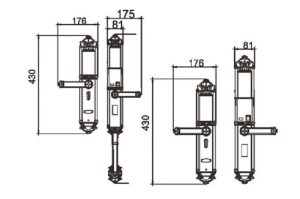 Khóa thông minh DEMAX SL822 AC tiêu chuẩn Đức - 15