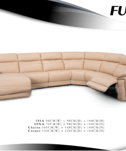 SOFA DA BÒ FUTURE 9925 CORNER - 6 SOFA DA BÒ FUTURE 9925 3L