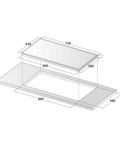 BẾP TỪ ĐÔI LATINO LT-776VIP - 39 BẾP TỪ ĐÔI LATINO LT-776VIP