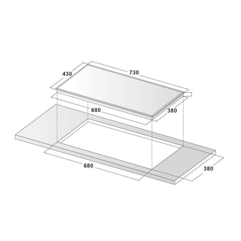 BẾP TỪ ĐÔI LATINO LT-776VIP - 76 BẾP TỪ ĐÔI LATINO LT-776VIP