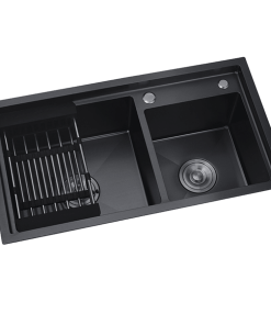 CHẬU RỬA INOX NANO KAFF KF-BL8045GHR